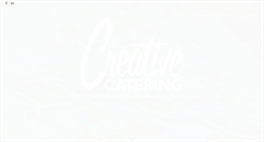 Desktop Screenshot of creativecateringbysean.com